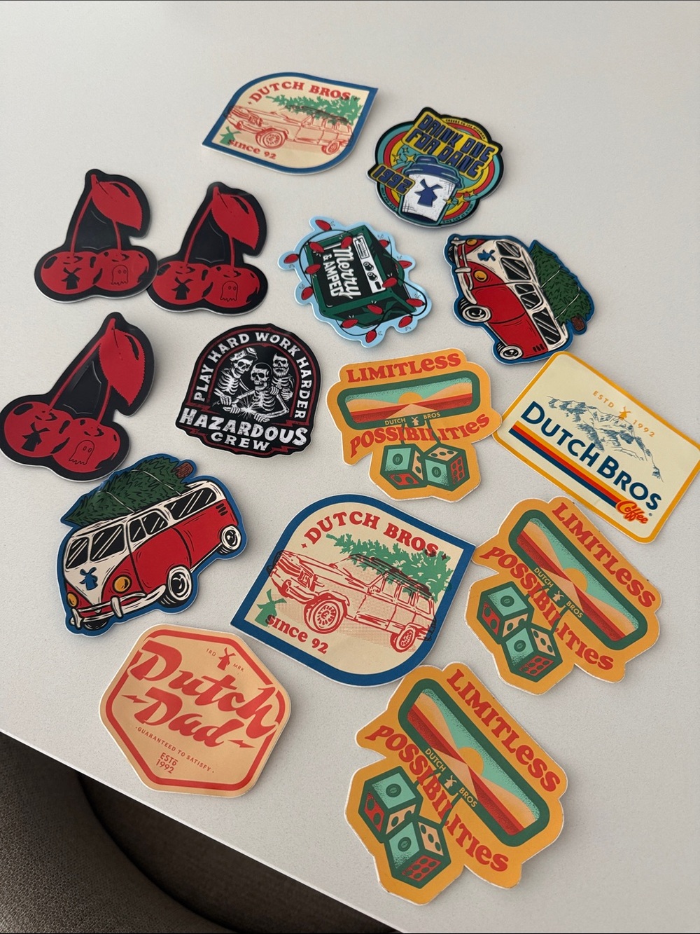 Dutch Bros sticker pack